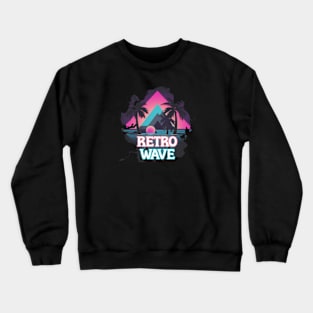 RETRO WAVE Crewneck Sweatshirt